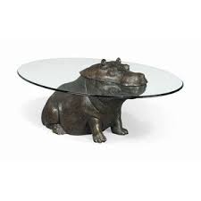 Whenever you are out buying a coffee table, the first thing that needs to be on your mind is how are you going to use the table. Modern Animal Statue Base Glass Top Hippo Coffee Table For Sale From China Tradewheel Com