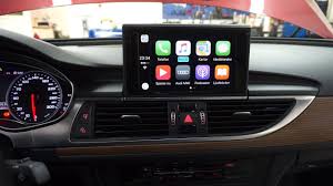 Audi A6 A7 2015 2016 Carplay Aktivering Youtube