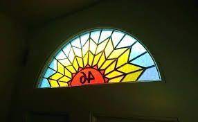 Stained glass windows at a great price. Half Moon Stained Glass Window Inserts Google Search Stained Glass Moon Stained Glass Half Moon Window