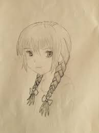 Amazing Manga Drawing By 10 Year Old Girl Manga Drawing My Pictures Drawings