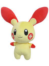 Amazon.com: Sanei Pokemon All Star Series - PP69 - Plusle Stuffed Plush,  6.5