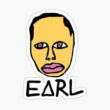 Earl Earl East Tyler The Creator Ofwgkta Odd Future East Original Designs  Hard Cartoon Funny Stickers for Sale