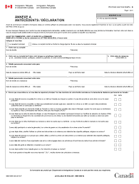 The swearing is done in front of the registrar, and this makes sure that the person says verbally loud out what he signs too, and promises to abide by it. Canada Imm 5669 F 2019 2021 Fill And Sign Printable Template Online Us Legal Forms