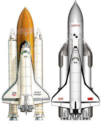 Comparision Of Shuttle To Soviet Buran Space Shuttle Nasa Space Shuttle Space Travel