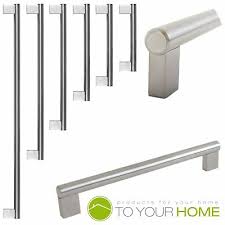 Give your kitchen a new look with the simple replacement of cabinet hardware. Boss Bar Kitchen Cupboard Drawer Cabinet Door Handle Pull Brushed Steel Handles 0 99 Picclick Uk