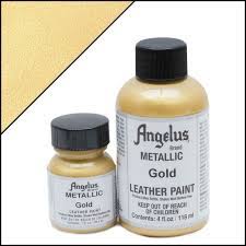 Angelus acrylic leather paint $5.91. Angelus Leather Paint Gold