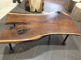 56 long x 26 wide. Black Walnut Coffee Table Rustic Living Room Toronto By Roca Wood Works Inc Houzz