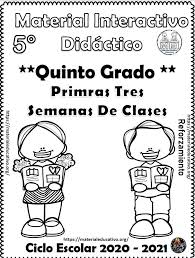 Dirigida a la formación integral de los niños y niñas desde el punto de vista físico, estético, intelectual, moral y laboral por una parte, y por otra. Material Interactivo Y Reforzamiento Para El Quinto Grado De Primaria Del Ciclo Escolar 2020 2021 Material Educativo Y Planeaciones