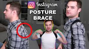 The product helps prevent hunching and slouching and they also suggest tightening the back brace over time so that the body gets used to the correct posture without added pain. Trying Instagram Products Posture Corrector Back Brace Review Youtube