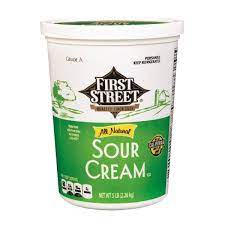 Maybe you would like to learn more about one of these? First Street All Natural Sour Cream 5 Lb Instacart