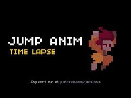 Pixel Art Jump Animation Time Lapse Pixel Art Games Pixel Art Pixel Art Characters