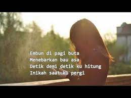 Aku tak mudah untuk mencintai aku tak mudah mengaku ku cinta aku. Lirik Lagu Sampai Menutup Mata Acha Septriasa