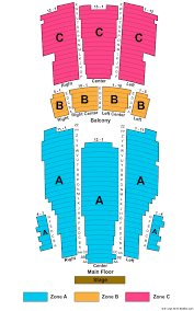 The Moore Theater Seating Webster Hall Ticket