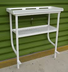 I have brought two of them one was a gift for our daughter we use the table for cleaning fish and meat cutting ie: 2 Leg Fish Cleaning Table 24 X 48 Unpainted Marina Dock Parts