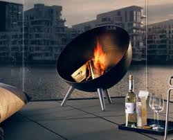 For all your fireplaces needs; Danish Design Eva Solo Fireglobe Fireplace To Extend Your Outdoor Living Countryclubuk