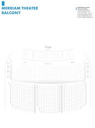 Merriam Theater Seating Charts Kimmel Center