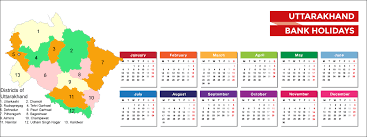 Find the holiday dates in 2021 for st patrick's day, good friday, easter monday, early may bank holiday, spring bank holiday, orangemen's day. Uttarakhand Bank Holidays List 2021