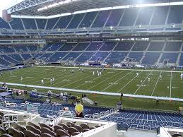 centurylink field view from middle level club 206 vivid seats