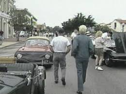 Crowds at Car Week 1997