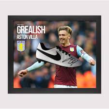 The england footballer has been banned from a judge was told a witness had said grealish smelled of intoxicating liquor, was unsteady on his feet and was slurring his words immediately after. Jack Grealish Signed Boot In Decorative Villa Frame Go Sporting