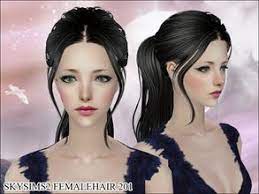 Sims 2 Female Hair Sims 2 Hair Womens Hairstyles Sims 2