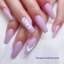 Nike Acrylic Nails Designs Acrylic Nails Coffin Short Nike Nails White Acrylic Nails