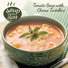 Tomato Soup With Cheese Tortellini Recipe Soup Recipes Recipes Tortellini Recipes