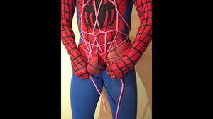COCK and BALL ROPE BONDAGE TORTURE ** HORNY SPIDER-MAN **