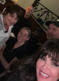 So wonderful when friends come to see you perform. Actress Sharon Gless  flew in to see me Saturday night in Lakeland, FL after finishing up her new  book tour in New York.