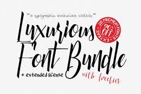 Download 10,000 fonts with one click for $19.95. Luxurious Font Bundle Befonts Com
