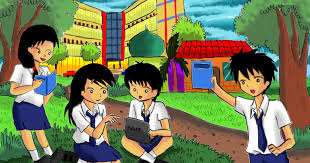 Pada contoh ini, si penulis ingin mendeskripsikan sebuah objek berupa sekolah. Contoh Karangan Bahasa Inggris Tentang Sekolah Dan Artinya Bahasa Inggris Xyz
