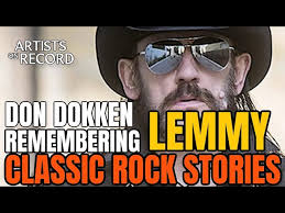 Don Dokken's Final Wishes Before He Leaves This Planet: LIFE, DEATH &  LEMMY!