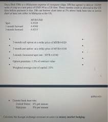 Enter the amount of money to be converted from malaysian ringgit (myr) to bahraini dinar (bhd), it is converted as you type. Solved Daya Bhd Db Is A Malaysian Exporter Of Computer Chegg Com