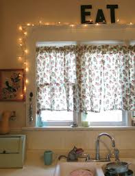 inside a black apple): new kitchen curtains