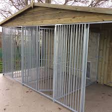 When choosing between dog kennels for sale, dog owners have never ending options. Triple Gundog Kennel And Run Garden Animal Structures