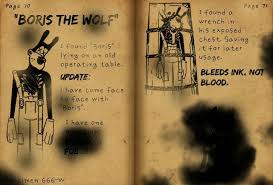 Bendy And The Ink Machine Journal Pages Bendy And The Ink Machine Amino Bendy And The Ink Machine Ink Journal Pages