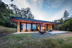 This Elegant Californian Prefab Minimizes Site Disturbance Modular Homes California Prefab Modular Homes Prefab Homes