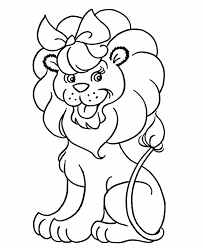 You can even start your own lion coloring pages collection. Cartoon Lion Pictures For Kids Coloring Home