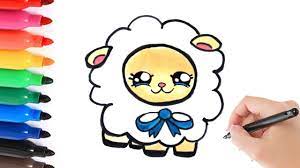 Maybe you would like to learn more about one of these? Hoe Teken Je Een Schattig Schaapje How To Draw A Lamb Easy Drawing For Kids Youtube