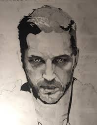 Asher Bingham Tom Hardy Artnow Drawing Male Face Drawing Pencil Sketch Portrait Tom Hardy
