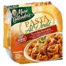 This dinnertime favorite is easy to make, feeds a crowd, and is great for making ahead or freezing. Marie Callender S Pasta Al Dente Tortellini Romano Shop Entrees Sides At H E B