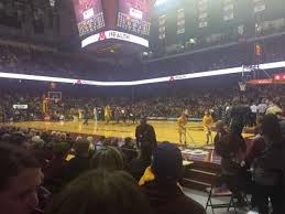 williams arena section 114 home of minnesota golden gophers