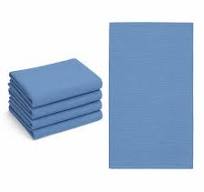 Toalla Quirúrgica Textil Azul 35x65 – Uso Médico