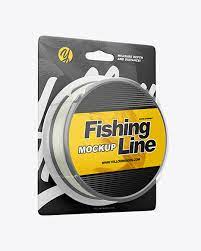Download Fishing Line Mockup In Packaging Mockups On Yellow Images Object Mockups