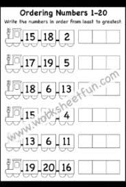 ascending free printable worksheets worksheetfun