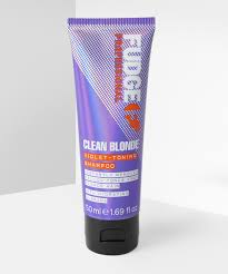 Purple shampoo works best on silver or blonde hair as it can neutralize the brassiness and provide a brighter, clean tone to the hair, explains cosmetic chemist ginger king. Fudge Professional Fudge Clean Blonde Shampoo At Beauty Bay