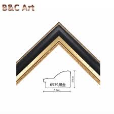 Gold foil round shining paint stain hand drawn raster illustration. Solid Wood Pine Black Gold Line Painting Wood Picture Frame Moulding For Gallery Buy Modern Custom Size Fashion Picture Frame Moulding Antique Wooden Frame Mirror Painting Frames Moulding For Home Decor Bulk Order