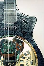 Matte Black Acoustic Electric Guitar Full Custom Black Gold Glossy And Matte Combine Act Electric Resonator Guitar Music Guitar Slide Guitar Cool Guitar