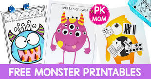 Monster dots first appear on level 236, but you may also see them again in later levels, treasure hunts, and treasure hunt rewinds. Monster Preschool Printables Preschool Mom