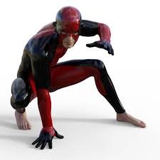 This set of superhero poses for genesis 8 male includes 30 action poses with mirrored versions as needed for each figure. Figure Drawing Pose Of Male Superhero Action Kneeling Crouching And Hands Empty Figurosity